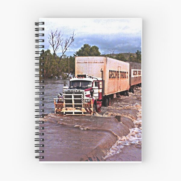 Item preview, Truck crossing Ord River in flood designed and sold by JuliaKHarwood.