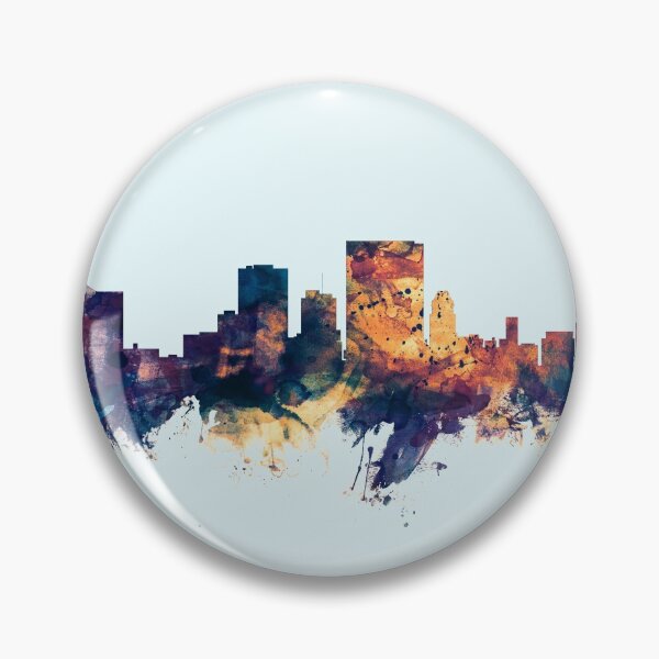 Item preview, El Paso Texas Skyline designed and sold by ArtPrints.