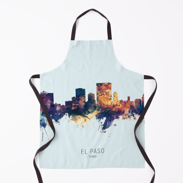 Aperçu de l'œuvre El Paso Texas Skyline créée et vendue par ArtPrints.