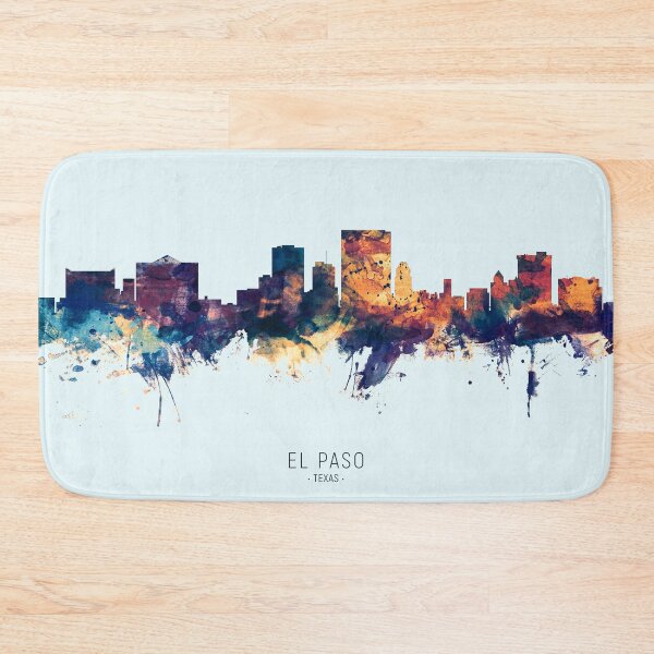 Item preview, El Paso Texas Skyline designed and sold by ArtPrints.