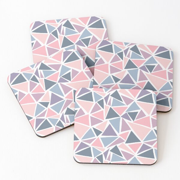 Item preview, Pastel Kaleidoscope Triangles designed and sold by Printedarts.