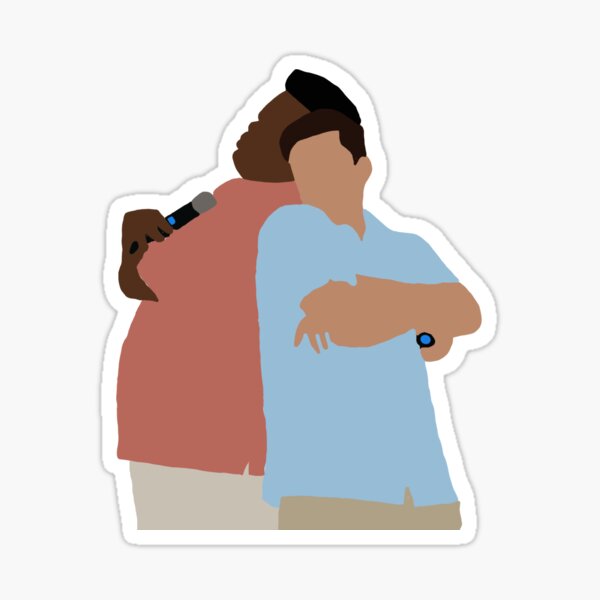 "Doug Judy and Jake Peralta" Sticker for Sale by emmadrawss Redbubble