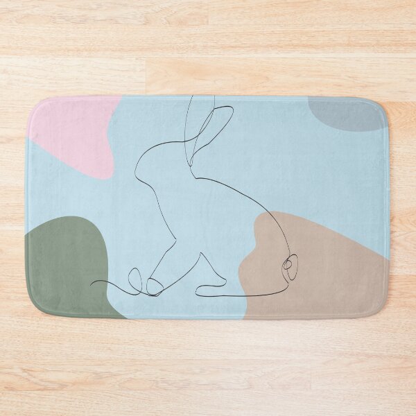 Item preview, Rabbit line art designed and sold by Jacki Vu.