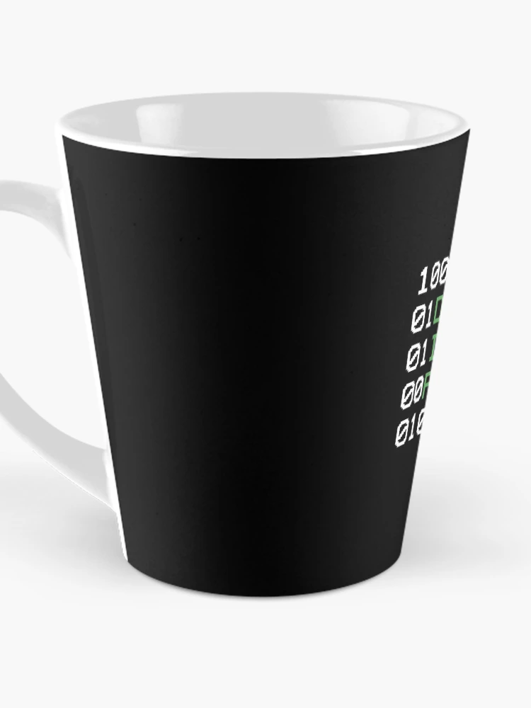 Thumbnail 3 of 4, Coffee Mug, Data binary code hacker programmer designed and sold by RJ-Art.