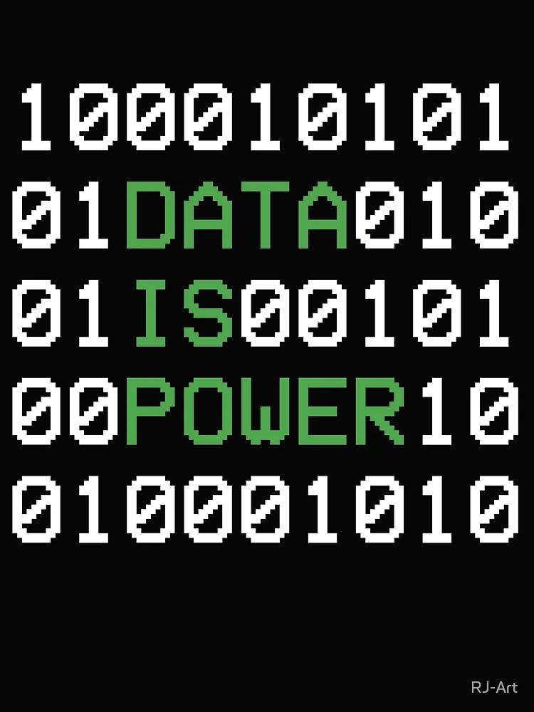 Thumbnail 4 of 4, Boxy T-Shirt, Data binary code hacker programmer designed and sold by RJ-Art.