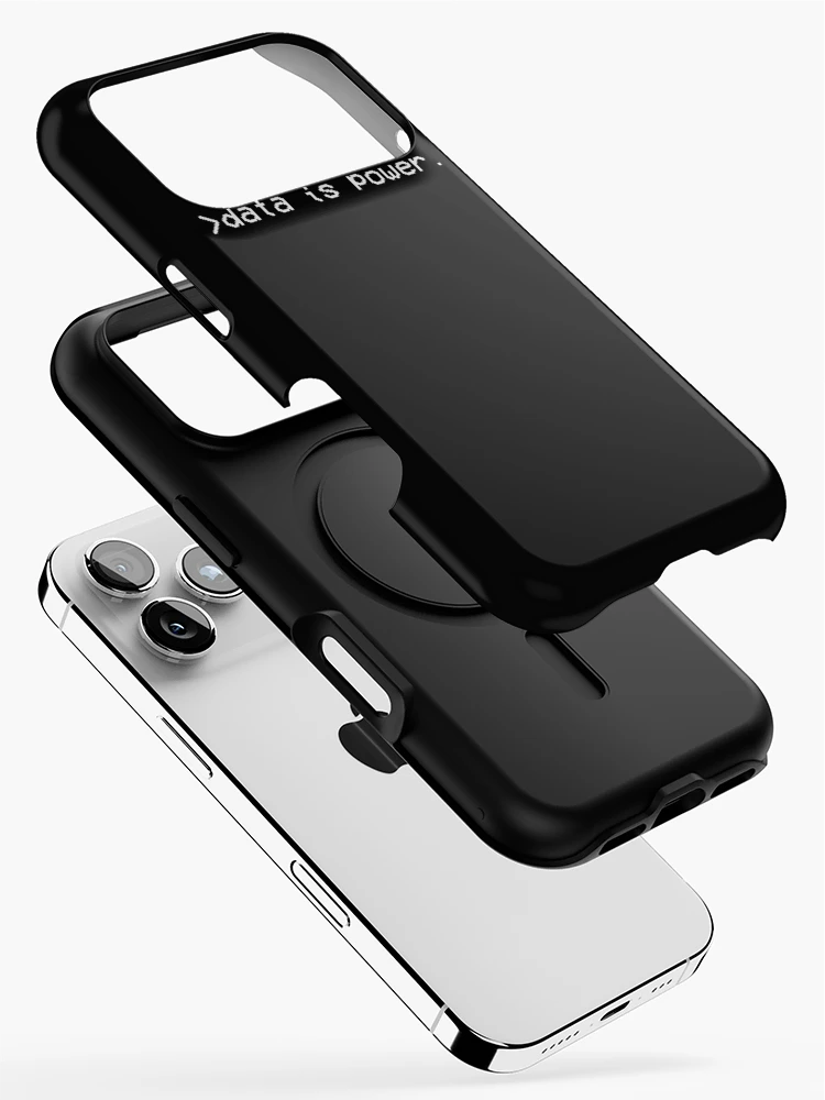 Thumbnail 2 of 4, iPhone Case, Data binary code hacker programmer designed and sold by RJ-Art.