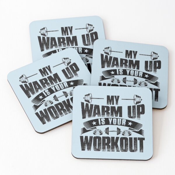 Item preview, My Warm Up Is Your Workout designed and sold by VibrantGifts.