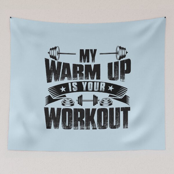 Item preview, My Warm Up Is Your Workout designed and sold by VibrantGifts.