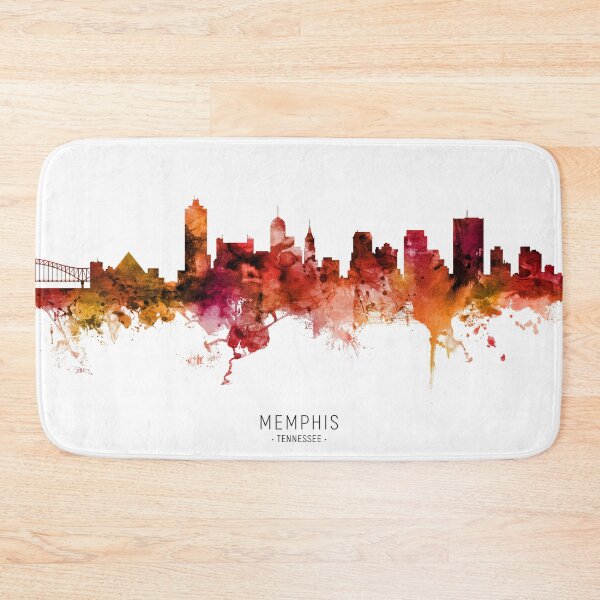 Item preview, Memphis Tennessee Skyline designed and sold by ArtPrints.