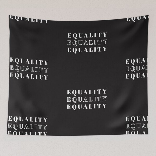 Item preview, EQUALITY TYPOGRAPHY DESIGN designed and sold by Booandbeaute.