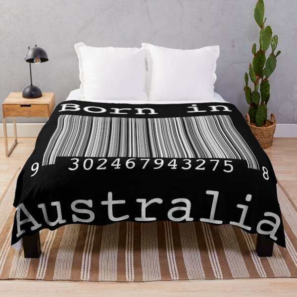 Item preview, Born in Australia Barcode Idea designed and sold by Kipcio.