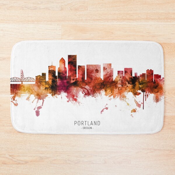 Item preview, Portland Oregon Skyline designed and sold by ArtPrints.