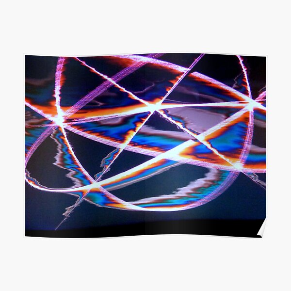"SPINNING IN SPACE" Poster by creationsbyjmm Redbubble