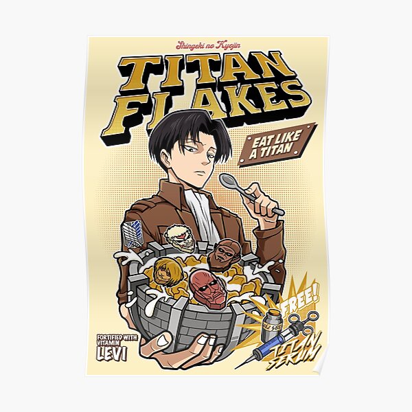 Flocons de titan (Shingeki no Kyojin) Poster