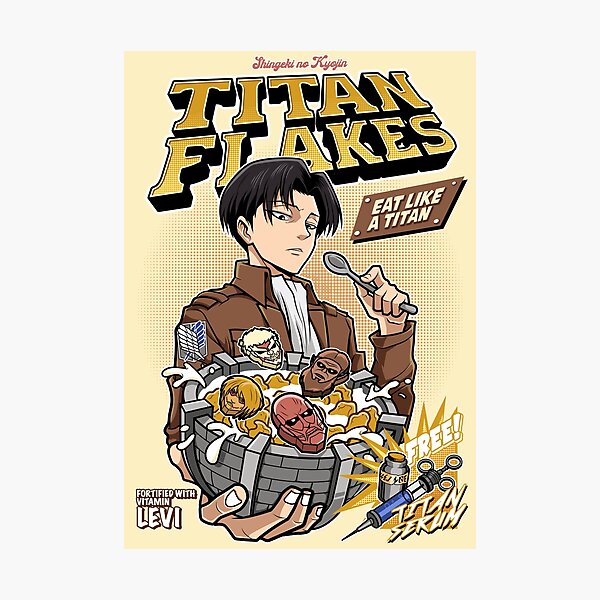 Titanflocken (Shingeki no Kyojin) Fotodruck