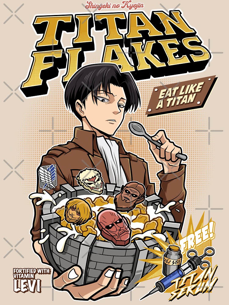 Titan Flakes ( Shingeki no Kyojin ) by KenHensly