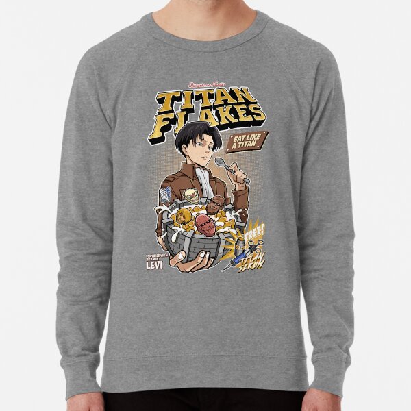 Titan Flakes (Shingeki no Kyojin) Sudadera ligera
