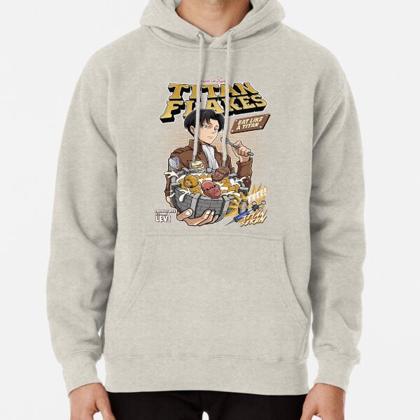 Flocons de titan (Shingeki no Kyojin) Sweat à capuche épais