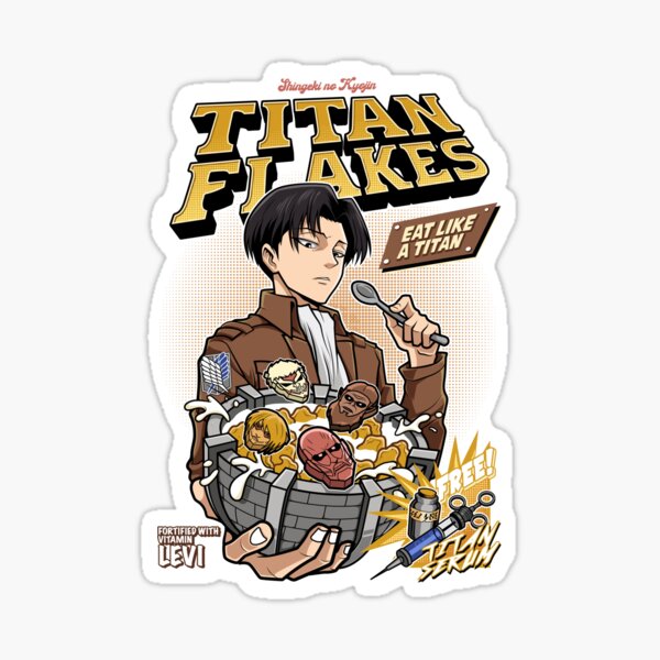 Flocons de titan (Shingeki no Kyojin) Sticker