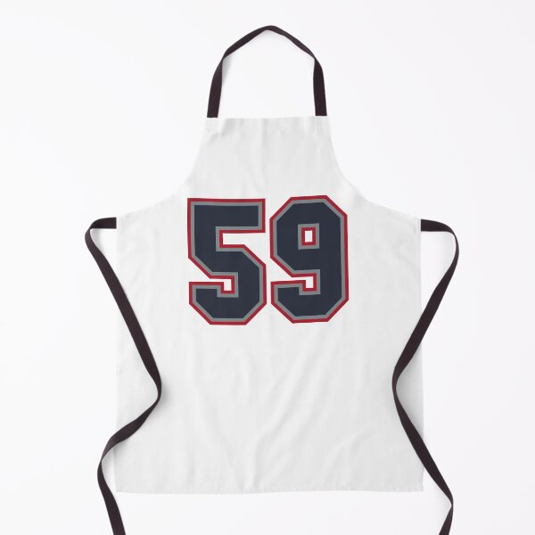 Item preview, 59 Navy Grey Red Sports Number Fifty-Nine designed and sold by HelloFromAja.