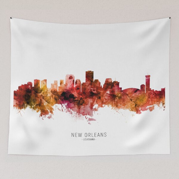Item preview, New Orleans Louisiana Skyline designed and sold by ArtPrints.