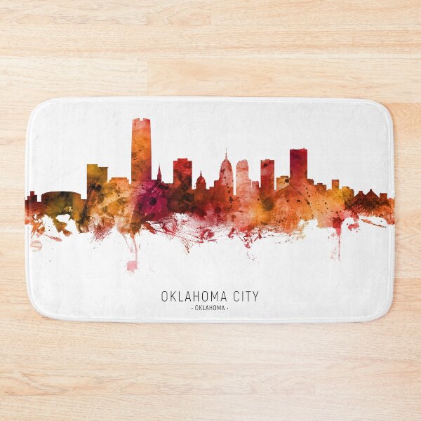 Artikelvorschau, Oklahoma City Skyline entworfen und verkauft von ArtPrints.