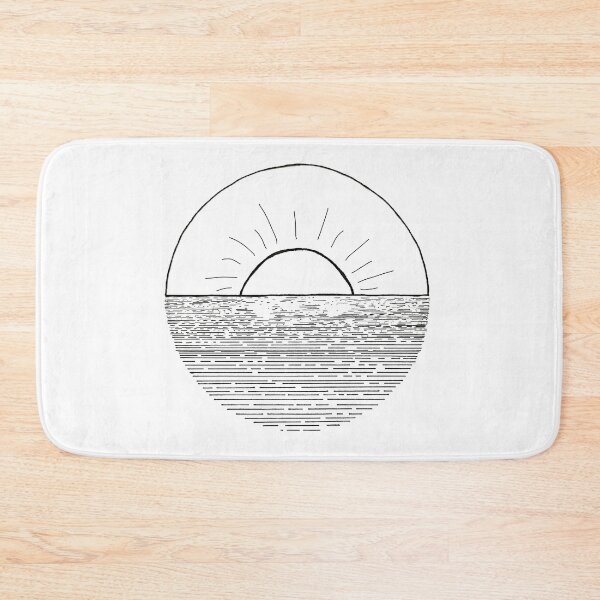 Item preview, Sun-lit Ocean Sketch designed and sold by StylishTayla.