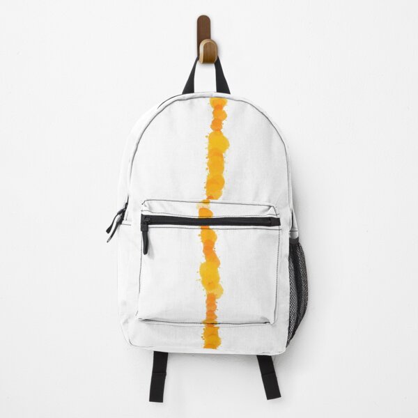 Item preview, Orange Single Black Line designed and sold by In A Word | Minimal Statement Wear.