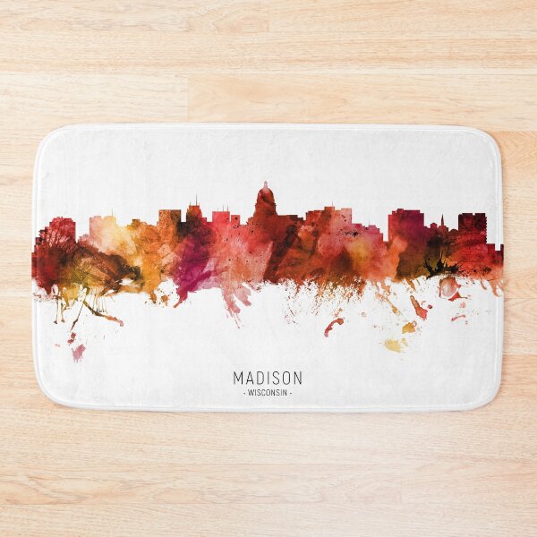 Item preview, Madison Wisconsin Skyline designed and sold by ArtPrints.