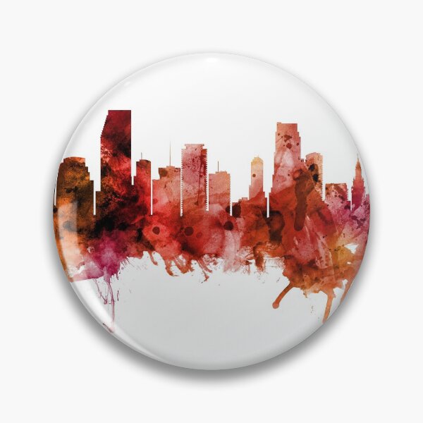 Item preview, Miami Florida Skyline designed and sold by ArtPrints.