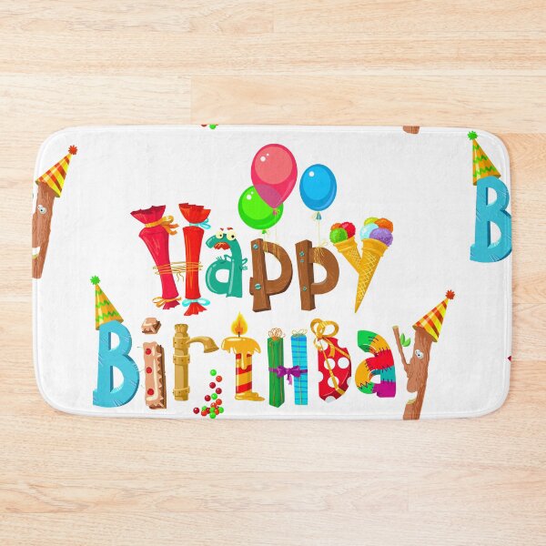 Item preview, Birthday cake Wish, Funny Happy Birthday, happy birthday text overlay designed and sold by Bashar-Design.