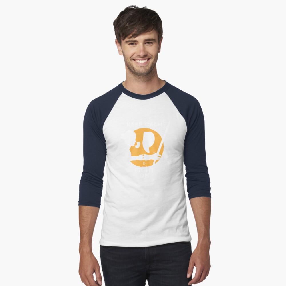Item preview, Baseball ¾ Sleeve T-Shirt designed and sold by ArteDoCombate.