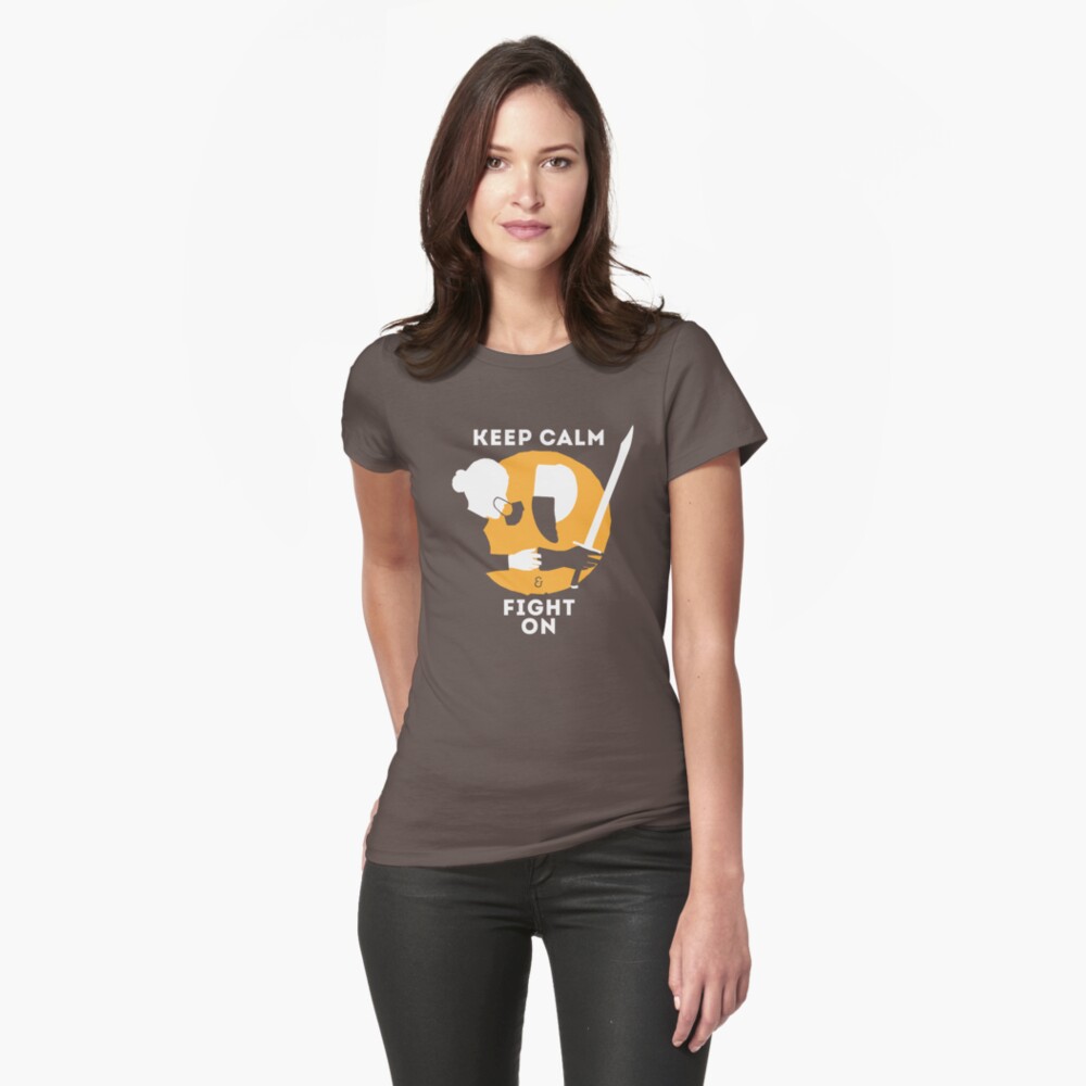 Item preview, Fitted T-Shirt designed and sold by ArteDoCombate.