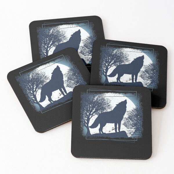 Item preview, Moonlight Howling Wolf designed and sold by bestshirtdesign.