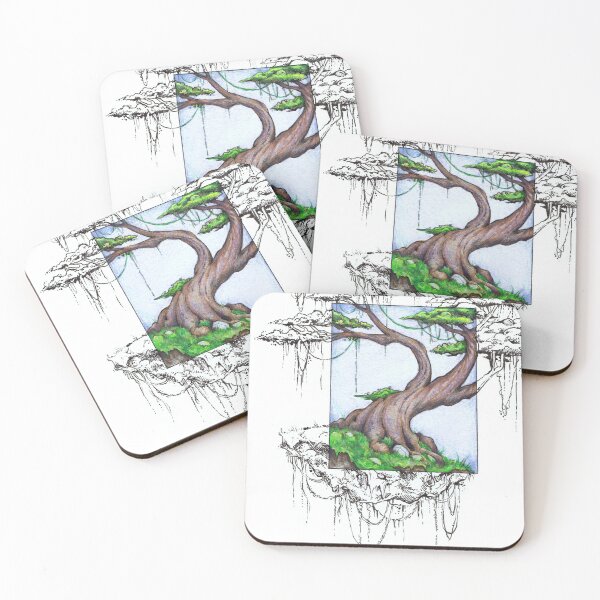 Item preview, Glimpse of the Floating Island designed and sold by cloudeddreams.
