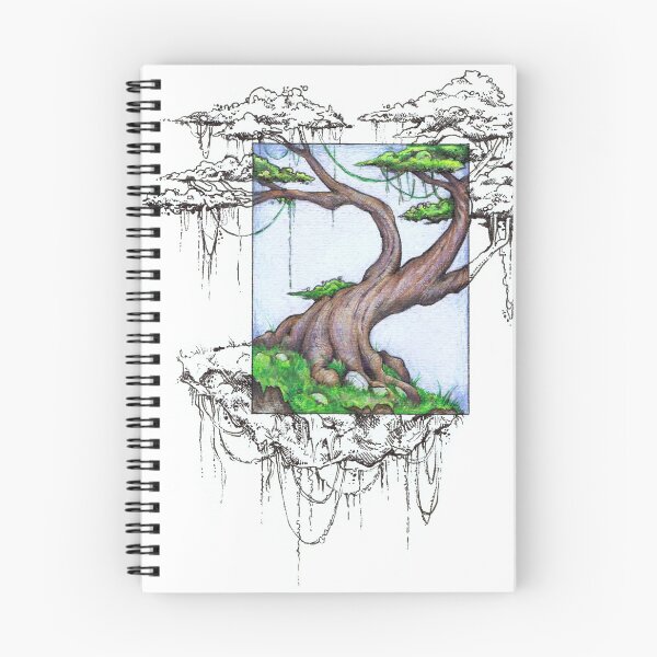Item preview, Glimpse of the Floating Island designed and sold by cloudeddreams.