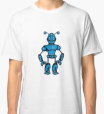 Cool funny robot toy fun Classic T-Shirt