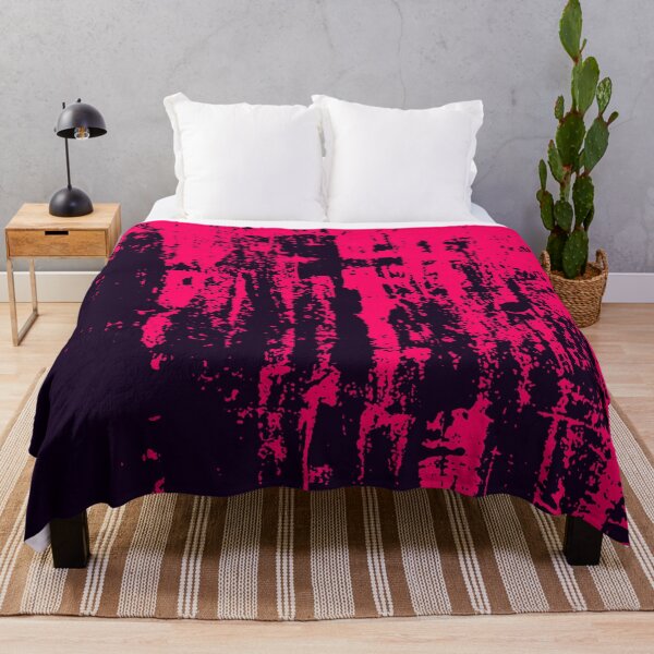 Item preview, Abstract Pink Metal Streaks Silkscreen Texture designed and sold by ClickForMore.
