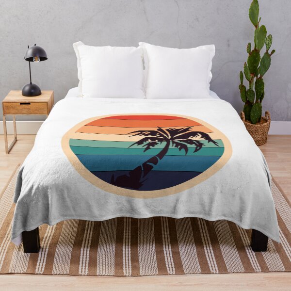 Item preview,  Palm tree | Vintage colors | 1920s | Circle shape designed and sold by aloresarts.