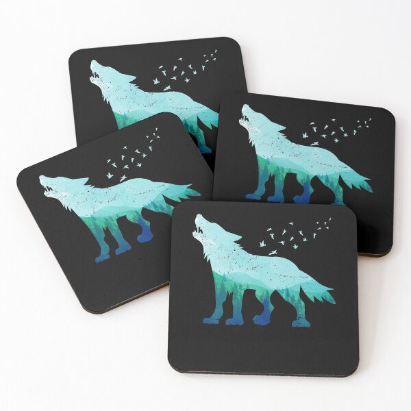 Item preview, Forest Nature Howling Wolf designed and sold by bestshirtdesign.