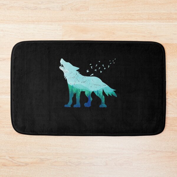 Item preview, Forest Nature Howling Wolf designed and sold by bestshirtdesign.