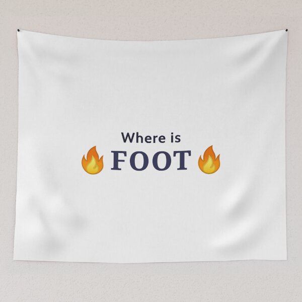 Item preview, Where is foot  designed and sold by Cloud Five.