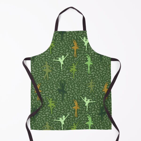Item preview, green dancers pattern designed and sold by FVO-italydesign.