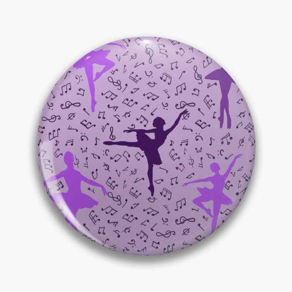 Item preview, purple dancers pattern designed and sold by FVO-italydesign.