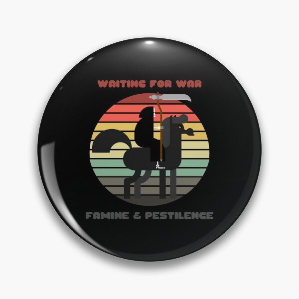 Item preview, Sunset Death / Waiting for War, Famine, and Pestilence designed and sold by Nathalie Aynié.