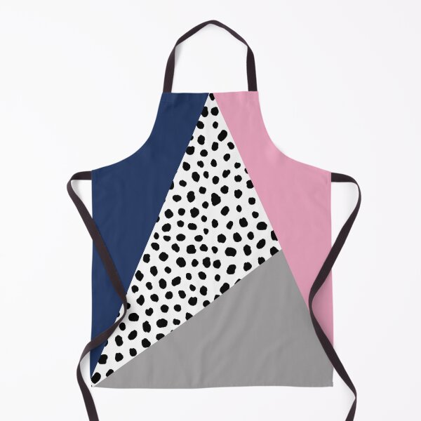Item preview, Geometric Polka Dot, Navy Blue, Blush Pink and Grey designed and sold by OneThreeSix.