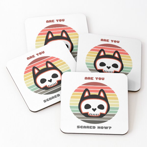 Item preview, Sunset Cat / Are You Scared Now? designed and sold by Nathalie Aynié.