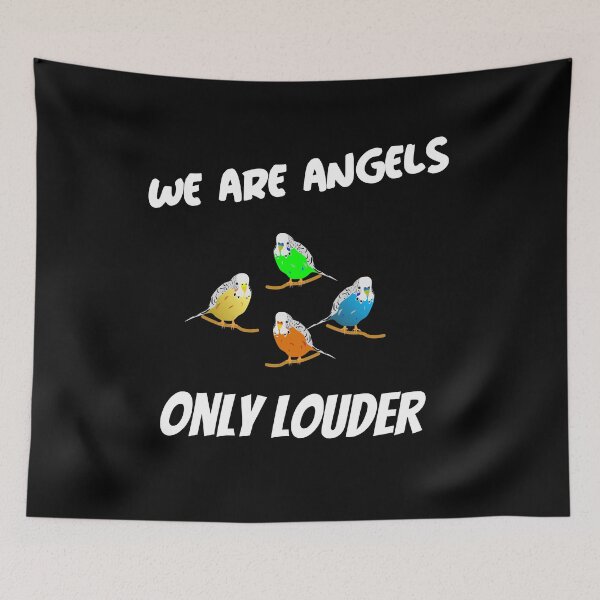 Item preview, Budgies, birds - we are angels designed and sold by Bodino.