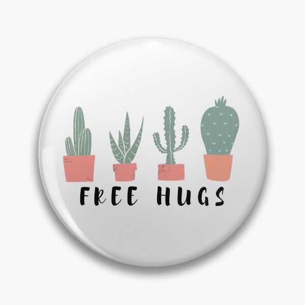 Item preview, Free hugs by cute cactus designed and sold by Booandbeaute.