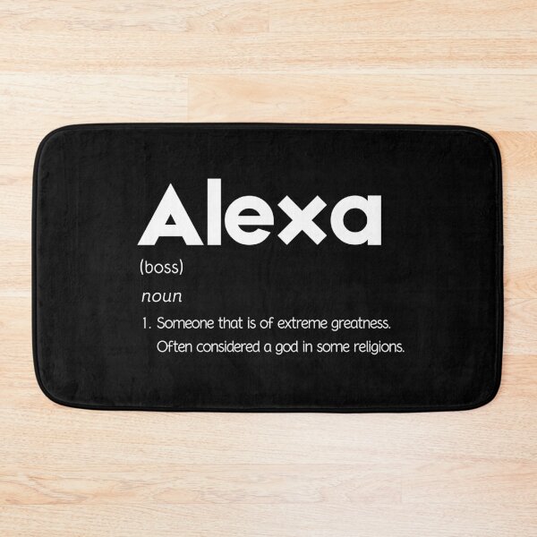 Item preview, Funny Alexa Definition - Alexa gift idea, Cute Alexa Personalized Name designed and sold by looktor.